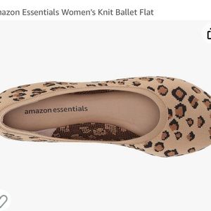 Amazon essentials leopard print flats 9.5w